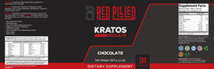 Kratos - Whey Protein Isolate (Chocolate) - 31 Servings - Red Pilled Supplements 