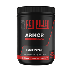 Armor - BCAA (Fruit Punch) - 45 Servings - Red Pilled Supplements 