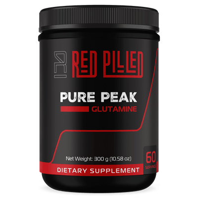 Pure Peak - Glutamine - 60 Servings - Red Pilled Supplements 