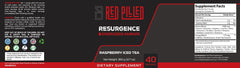 Resurgence - Pre-workout & Aminos (Raspberry Iced Tea) - 40 Servings - Red Pilled Supplements 