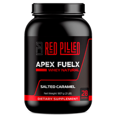 Apex FuelX - Whey Protein (Salted Caramel) - 28 Servings - Red Pilled Supplements 