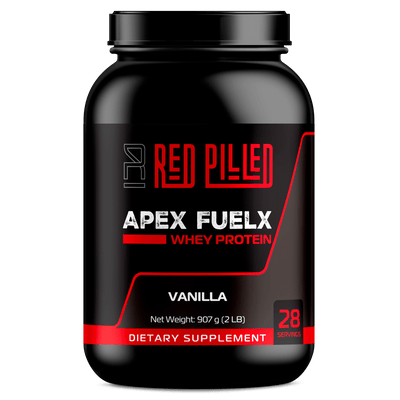 Apex FuelX - Whey Protein- 28 Servings - Red Pilled Supplements 