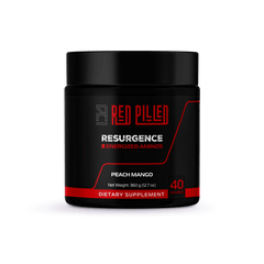 Resurgence - Pre-workout & Aminos (Peach Mango) - 40 Servings - Red Pilled Supplements 