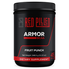 Armor - BCAA (Fruit Punch) - 45 Servings - Red Pilled Supplements 