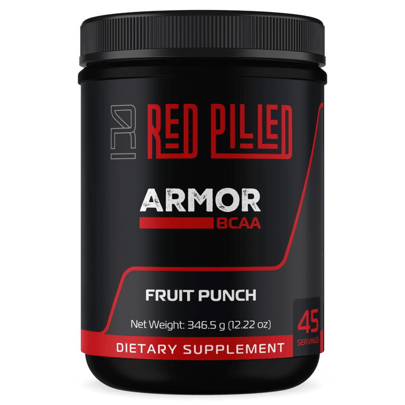 Armor - BCAA (Fruit Punch) - 45 Servings - Red Pilled Supplements 